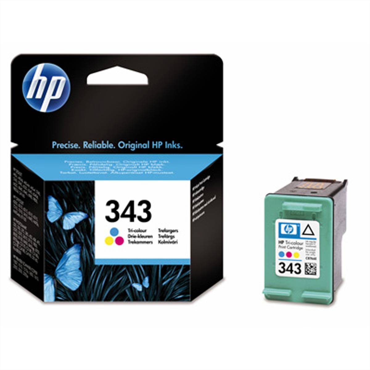 HP 343 - Farbe (Cyan, Magenta, Gelb) - original