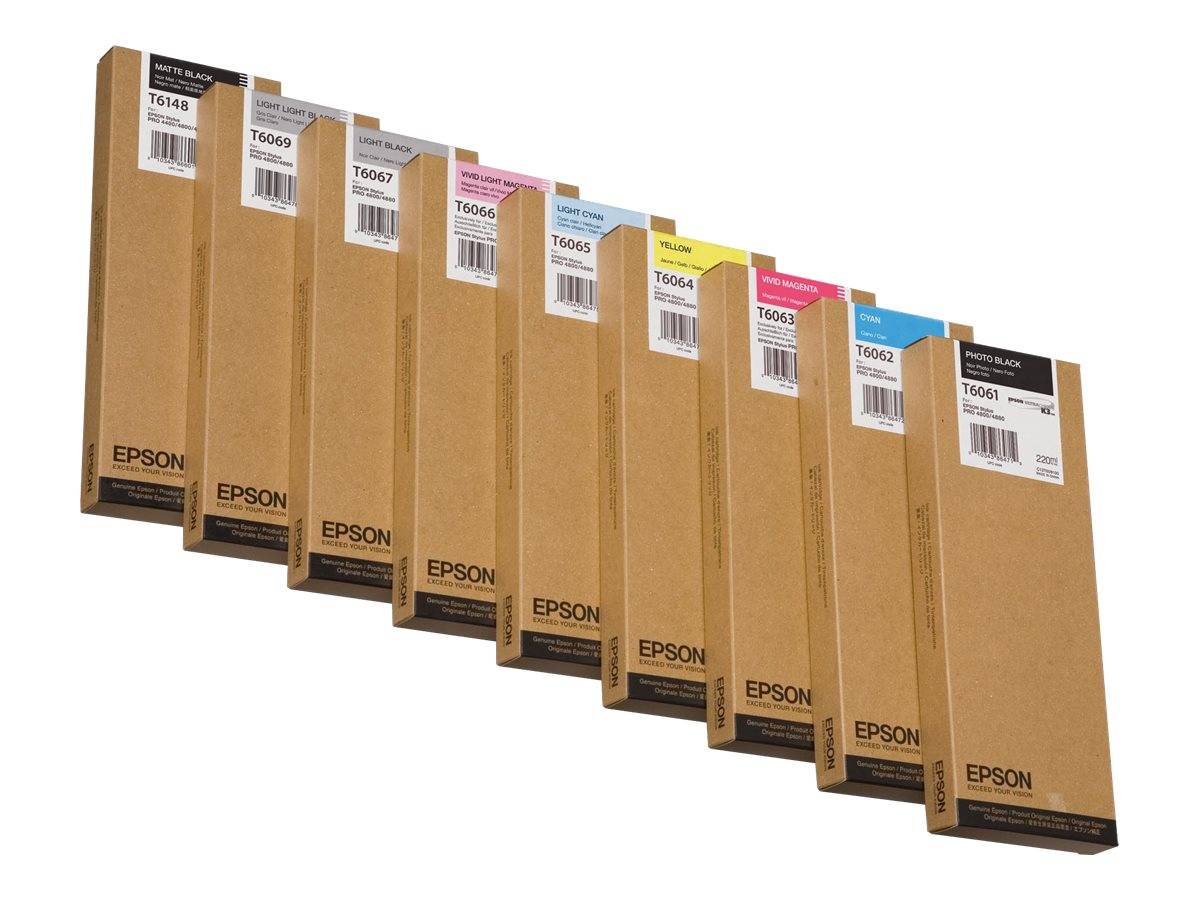 Epson T6064 - 220 ml - Gelb - original - Tintenpatrone