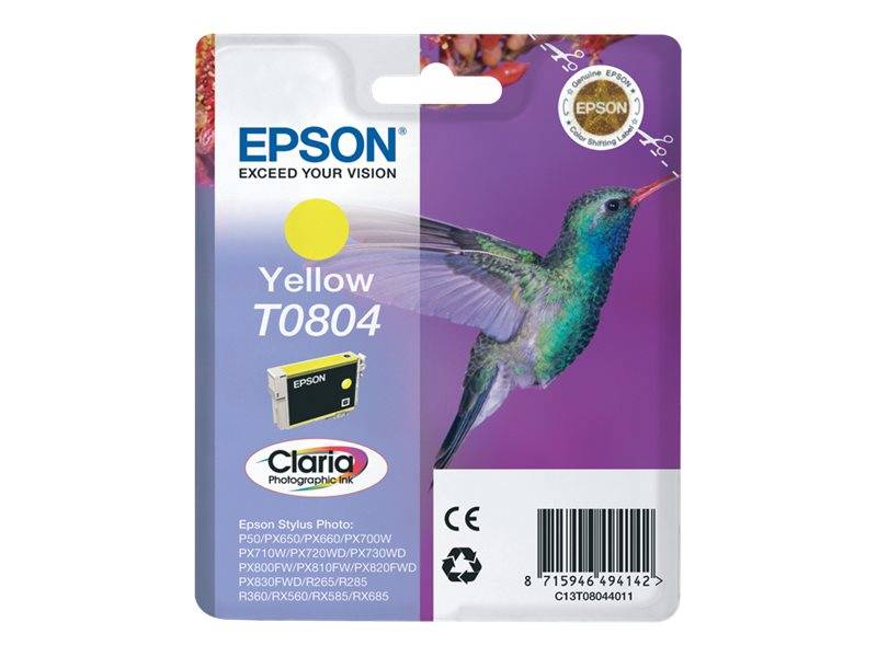 Epson T0804 - Gelb - Original - Blisterverpackung
