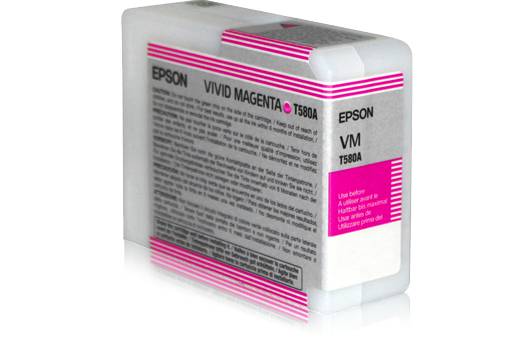 Epson 80 ml - Vivid Magenta - Original - Tintenpatrone - für Stylus Pro 3880 - P