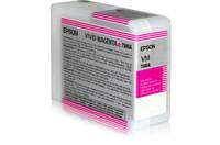 Epson 80 ml - Vivid Magenta - Original - Tintenpatrone - für Stylus Pro 3880 - P