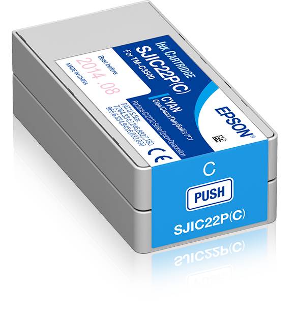 Epson SJIC22P(C) - Cyan - original - Tintenpatrone