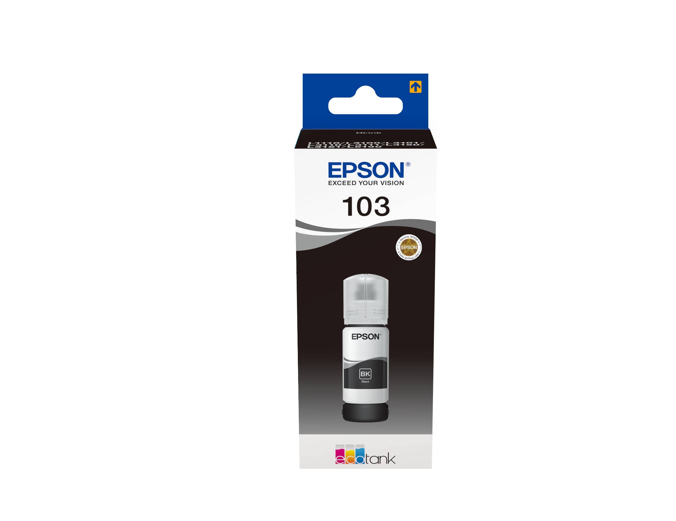 Epson 103 - 70 ml - Schwarz - original - Nachfülltinte