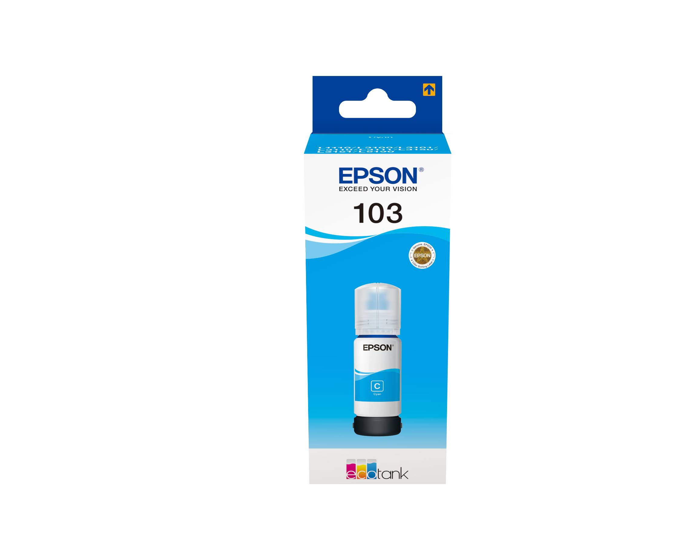 Epson 103 - 70 ml - Cyan - original - Nachfülltinte