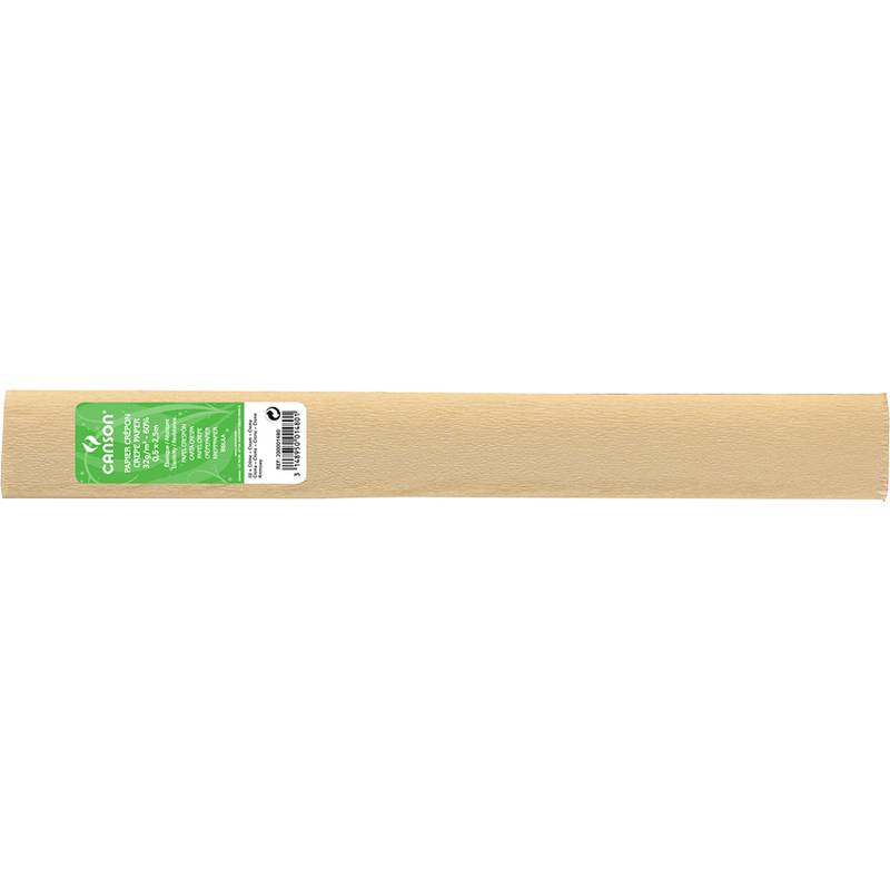 CANSON Krepppapier-Rolle, 32 g/qm, Farbe: creme (2)