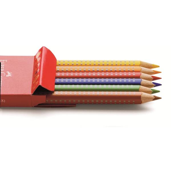 Faber-Castell Jumbo GRIP - Farbstift - 3.8 mm (Packung mit 6)