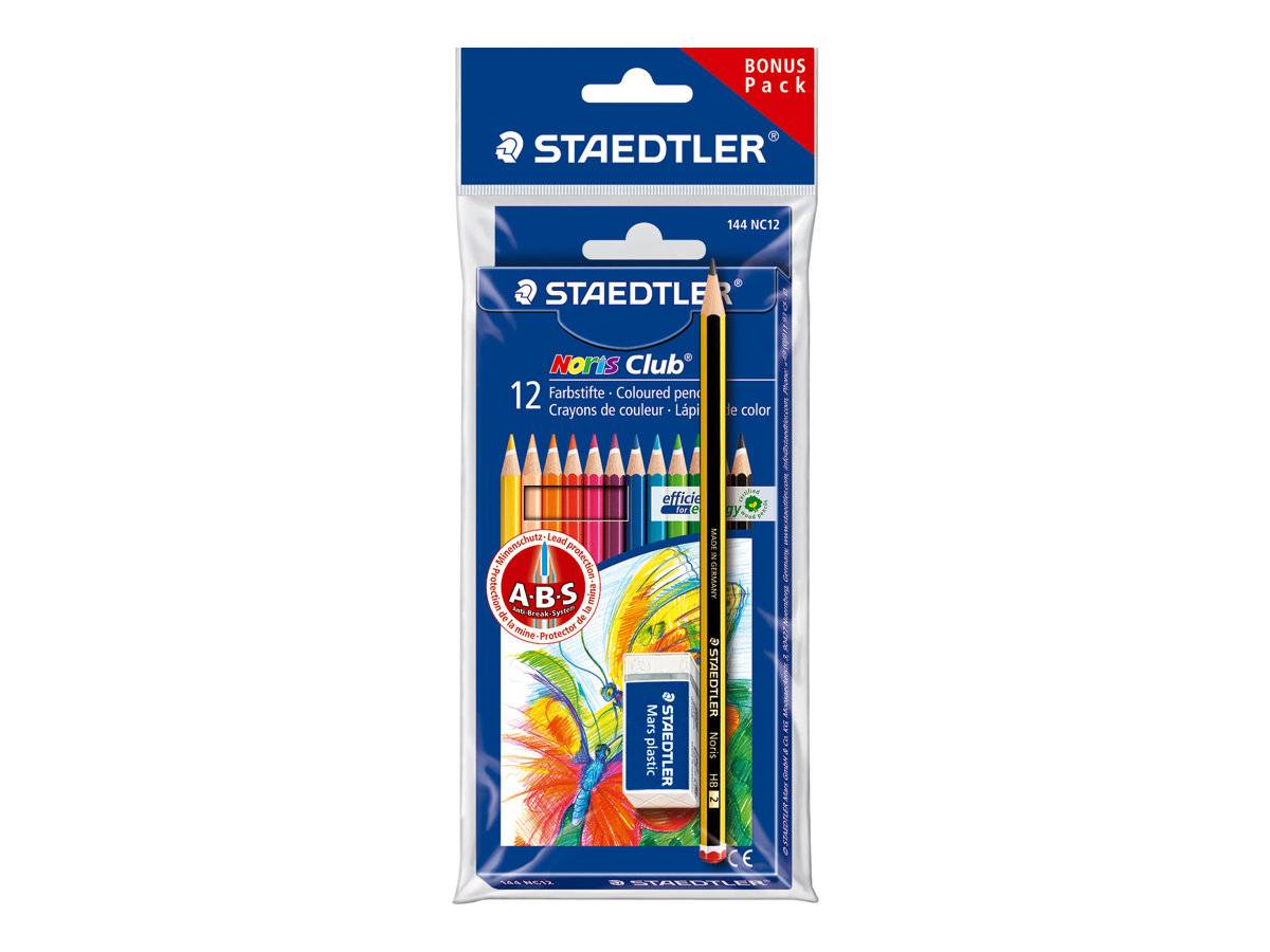 STAEDTLER Noris Club - Farbstift - leuchtende Farben (Packung mit 12)