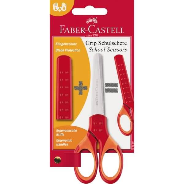 Schulschere Grip 181550 rot