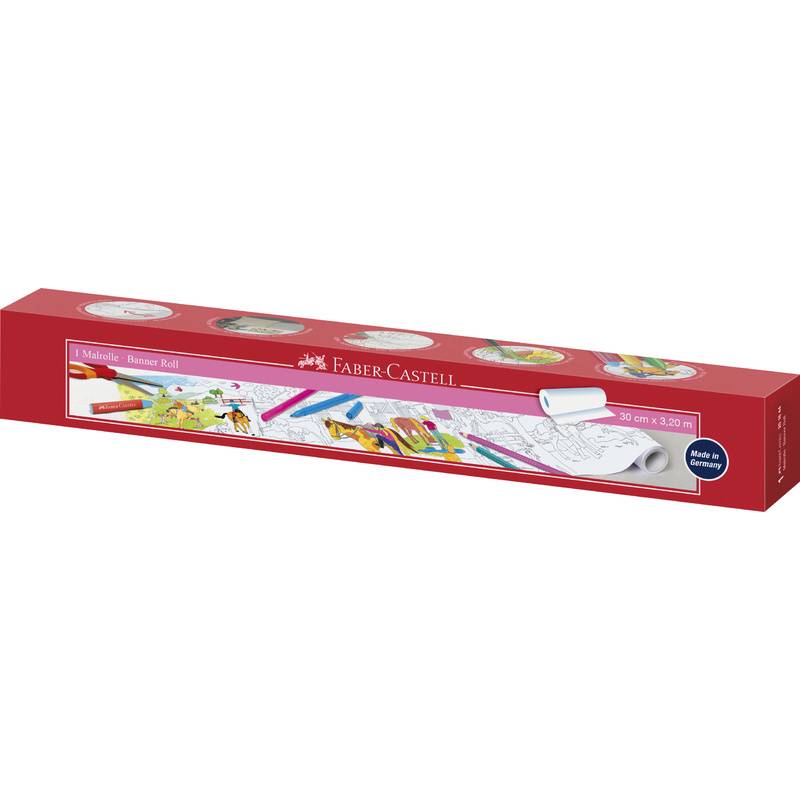 FABER-CASTELL Malrolle Ponyhof, selbstsklebend, 3,20 m