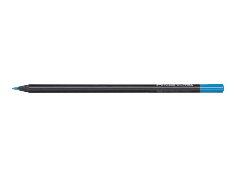 FABER-CASTELL Black Edition - Farbstift - ausgewählte leuchtende Farben (Packung mit 12)