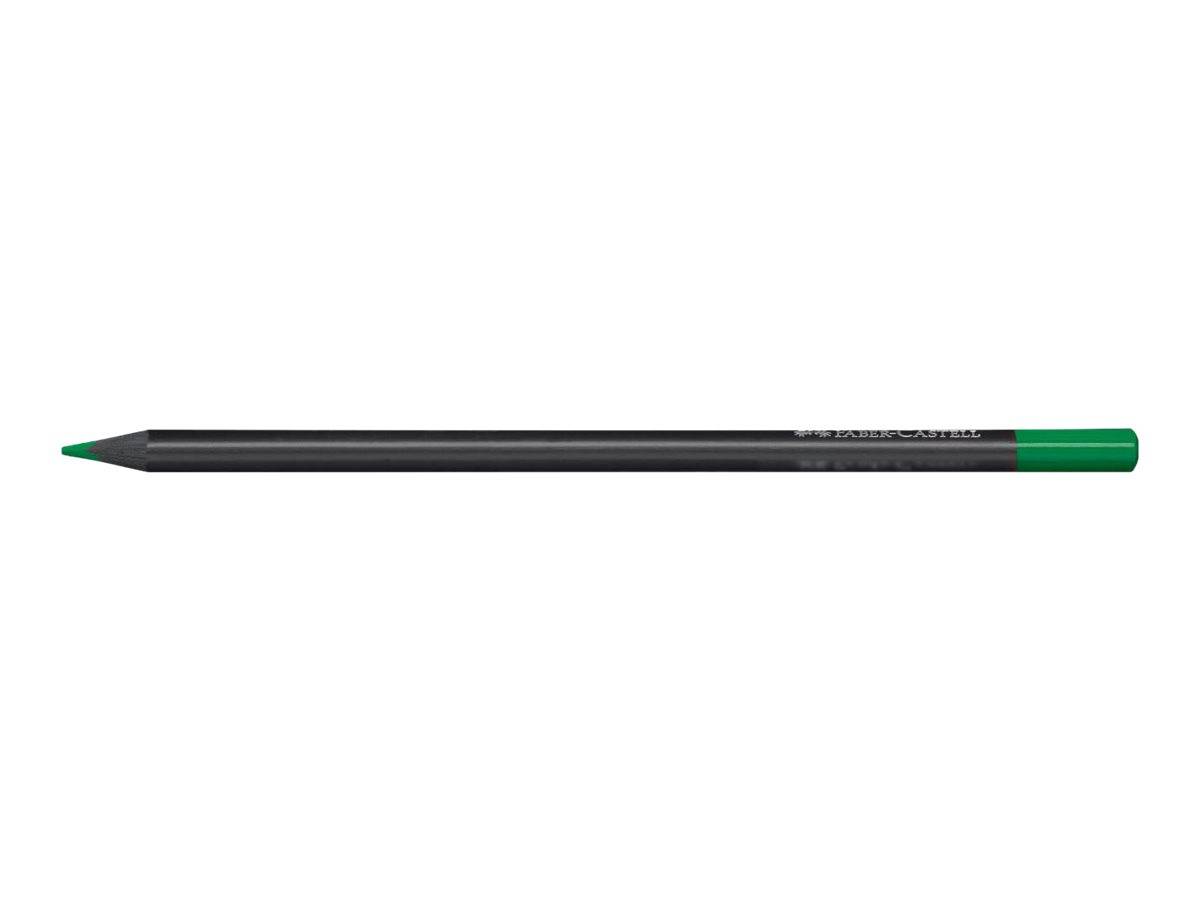 FABER-CASTELL Black Edition - Farbstift - ausgewählte leuchtende Farben (Packung mit 12)