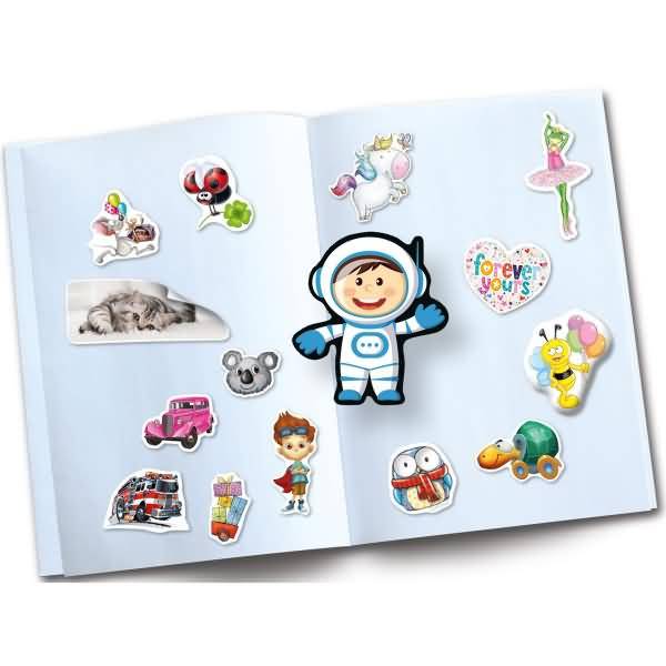 Stickeralbum A5 Dino