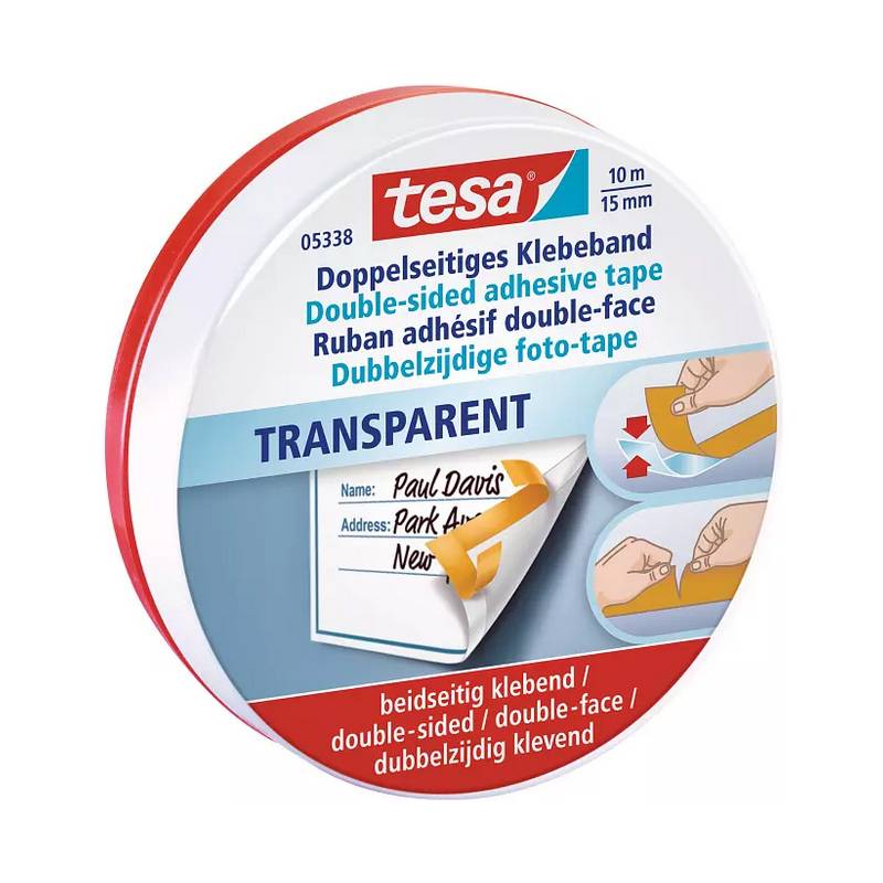 tesa Foto-Strip Doppelband, 15 mm x 10 m