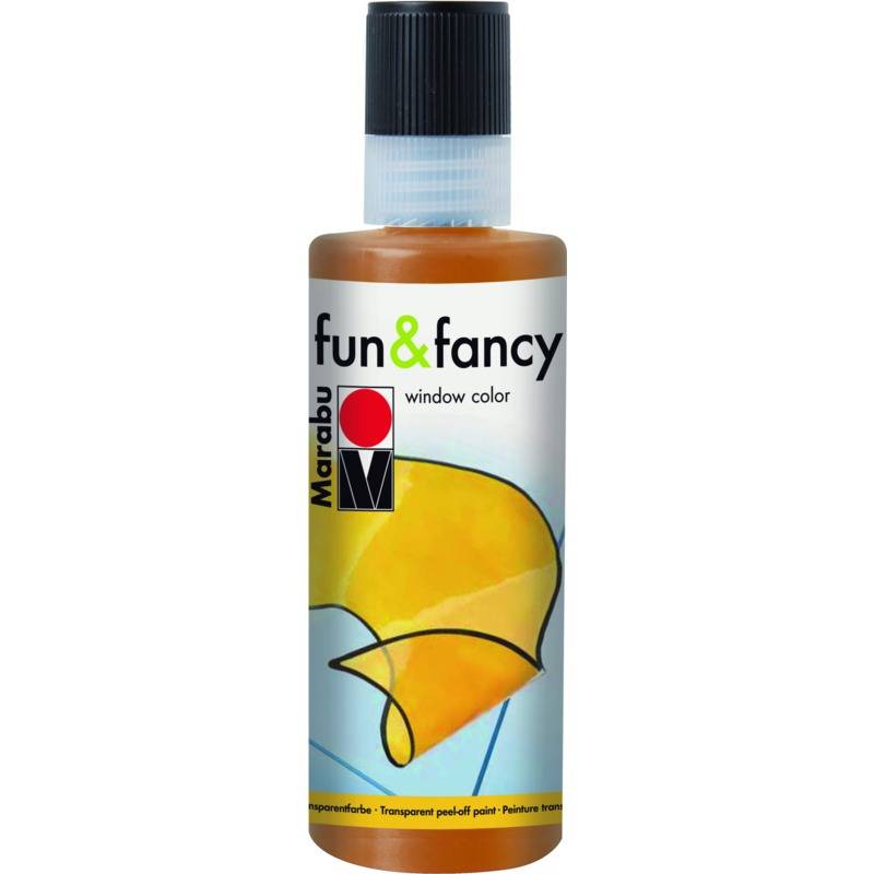 Marabu Window Color "fun & fancy", 80 ml, hellbraun