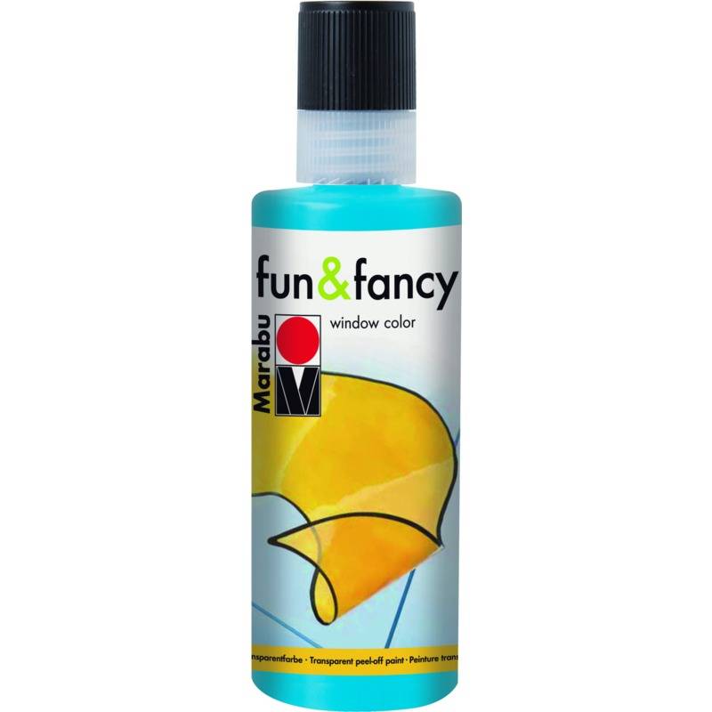 Marabu Window Color "fun & fancy", 80 ml, azurblau