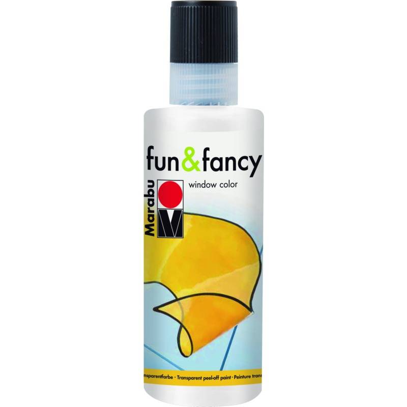 Marabu Window Color "fun & fancy", 80 ml, kristallklar
