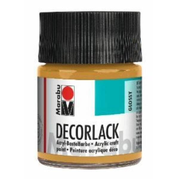 Decorlack Acryl - Metallic-Gold 784 50 ml.