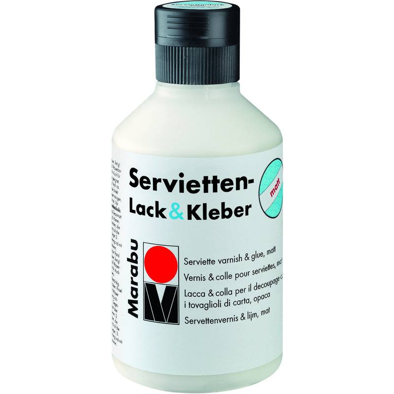 Marabu Servietten-Lack & Kleber, glänzend, 50 ml, im Glas