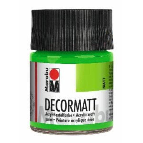 Decormatt Acryl - Gelbgrün 066 50 ml.