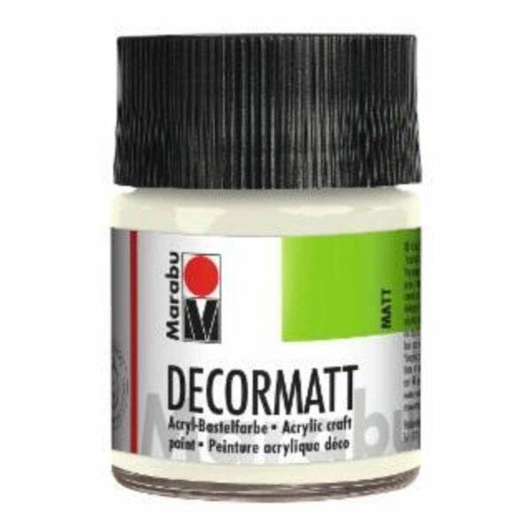 Decormatt Acryl - weiß 070 50 ml.