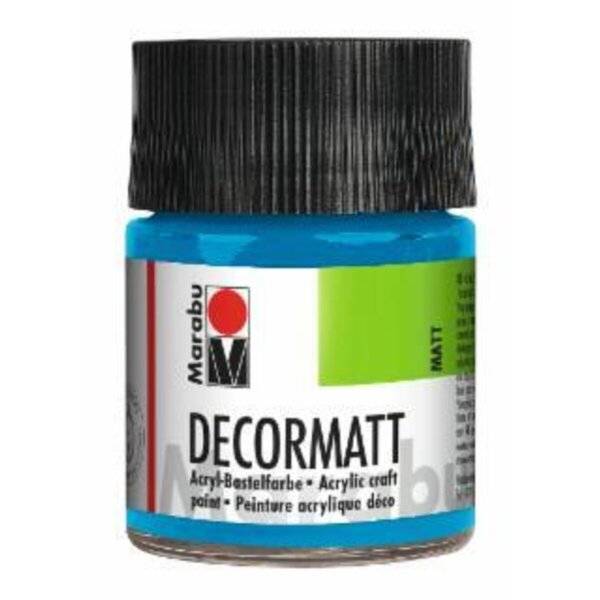 Decormatt Acryl - Azurblau 095 50 ml.