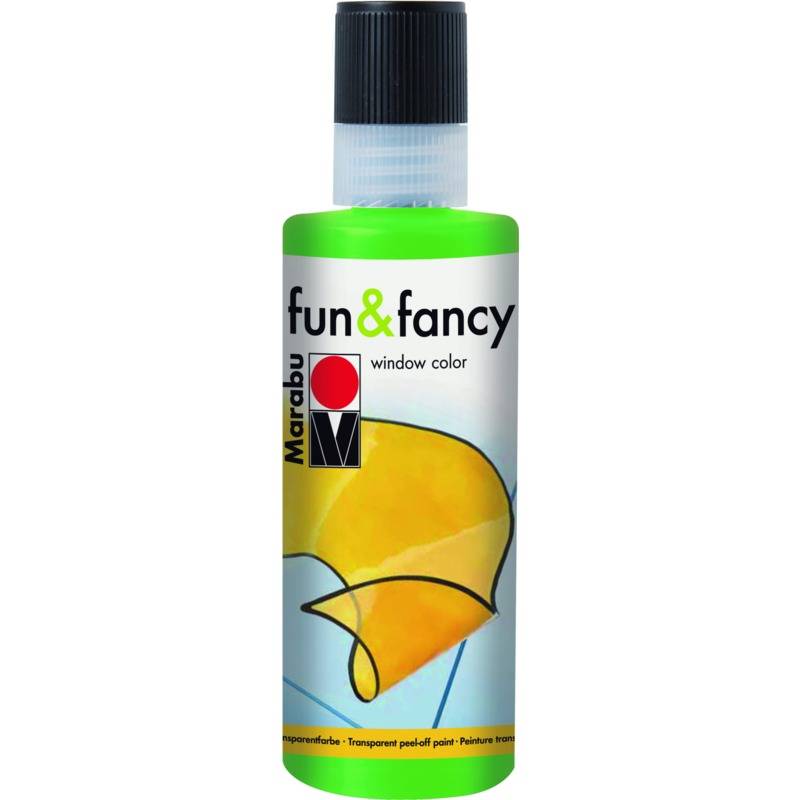 Marabu Window Color "fun & fancy", 80 ml, hellgrün