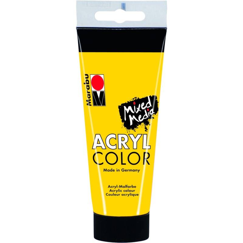 MARABUWERKE - Marabu Acryl Color - Farbe - Acryl - Gelb - 100