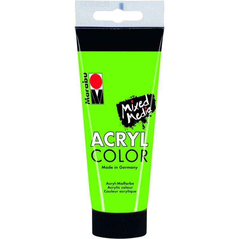 Marabu Acrylfarbe "AcrylColor", blattgrün, 100 ml