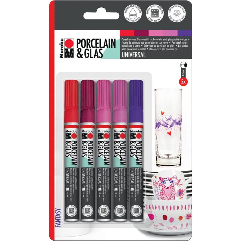 Marabu Marker "Porcelain & Glas Painter", FANTASY