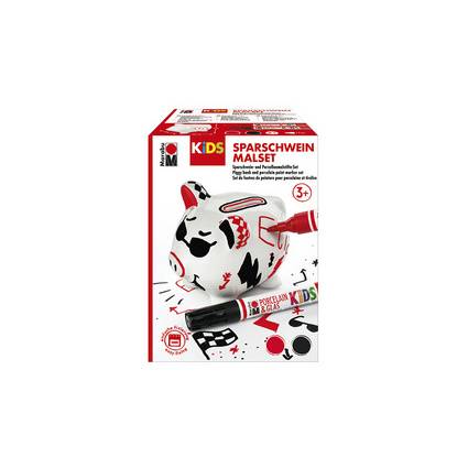 Marabu KiDS Sparschwein-Malset