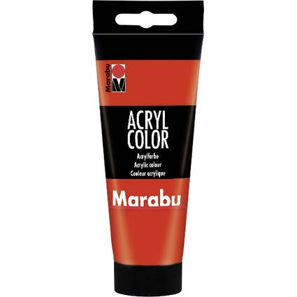 Marabu Acrylfarbe Acryl Color, 100 ml, zinnoberrot 006