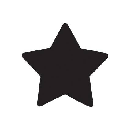 HEYDA Motivstanzer "Stern", groß, Farbe: blau