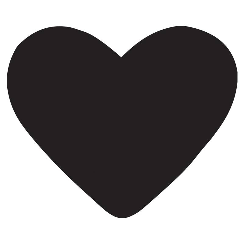 HEYDA Motivstanzer Herz, klein, Farbe: rot