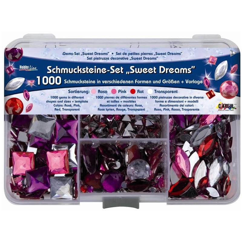 KREUL Schmucksteine-Set "Sweet Dreams"
