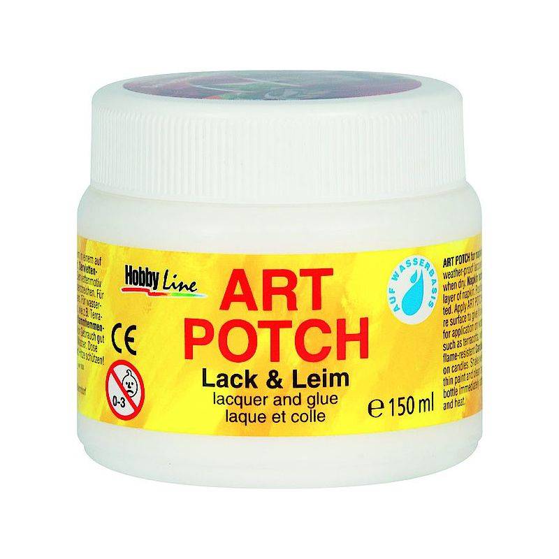 KREUL Servietten-Lack & Leim ART POTCH, matt, 150 ml