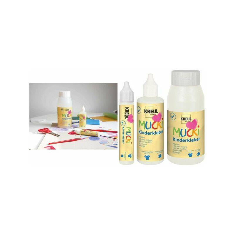 KREUL Kinderkleber "MUCKI", 80 ml Flasche