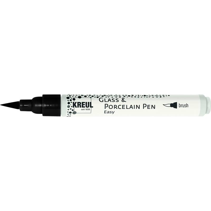 KREUL Glass & Porcelain Pen Easy, schwarz