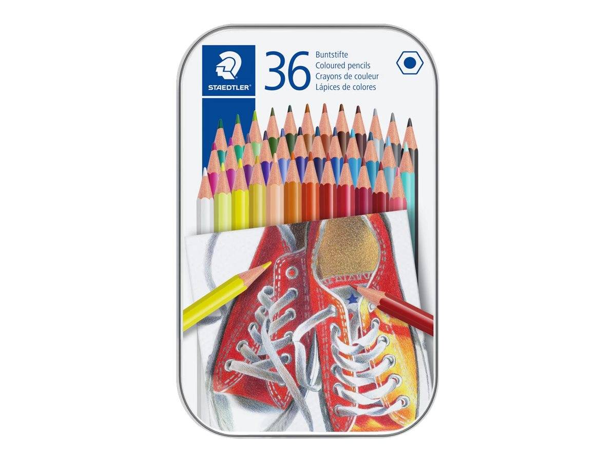 STAEDTLER 175 - Farbstift - verschiedene Farben (Packung mit 36)