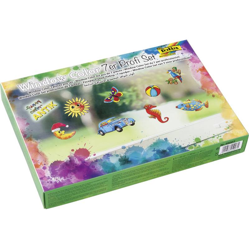 Schachtel mit „Window Color 7er Profi Set