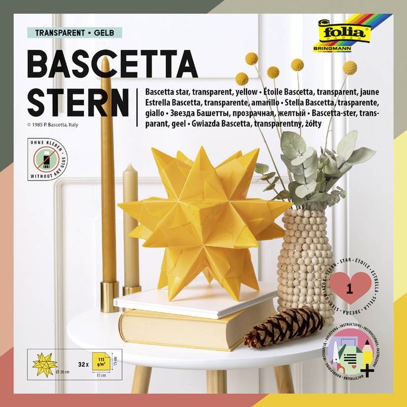 Folia 814/1515, Transparent, Gelb