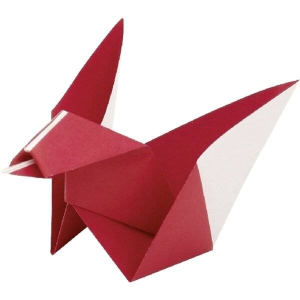 Faltblätter Origamipapier - 13 x 13 cm 12 Farben 96 Blatt.