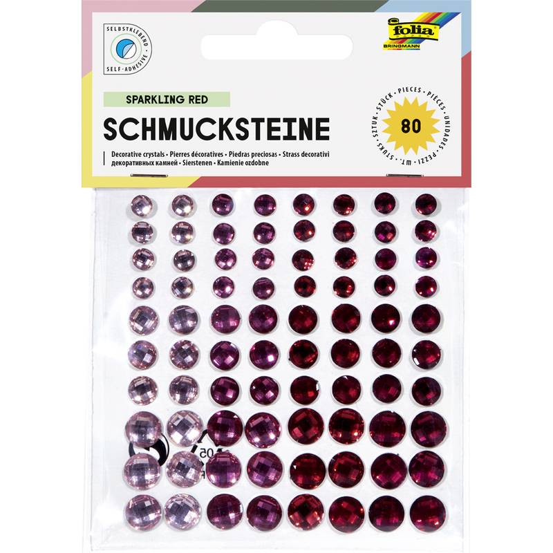 folia Schmucksteine "Sweet Love", selbstklebend