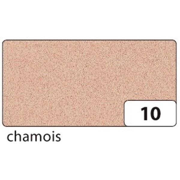 Moosgummi - 20 x 29 cm chamois.