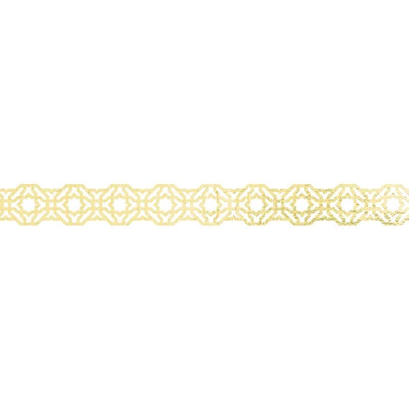 folia Deko-Bordüre Washi-Dekor "HOTFOIL GOLD", 15 mm x 5 m