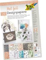 Folia 11849 - Kunstdruckpapierblock - 165 g/m² - 12 Blätter - Design paper Pad ?