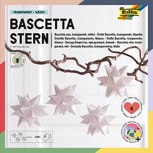 Folia Faltblätter Bascetta-Stern Mini