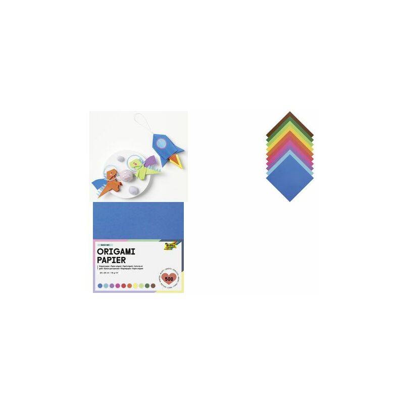 folia Faltblätter, 100 x 100 mm, 70 g/qm, 500 Blatt