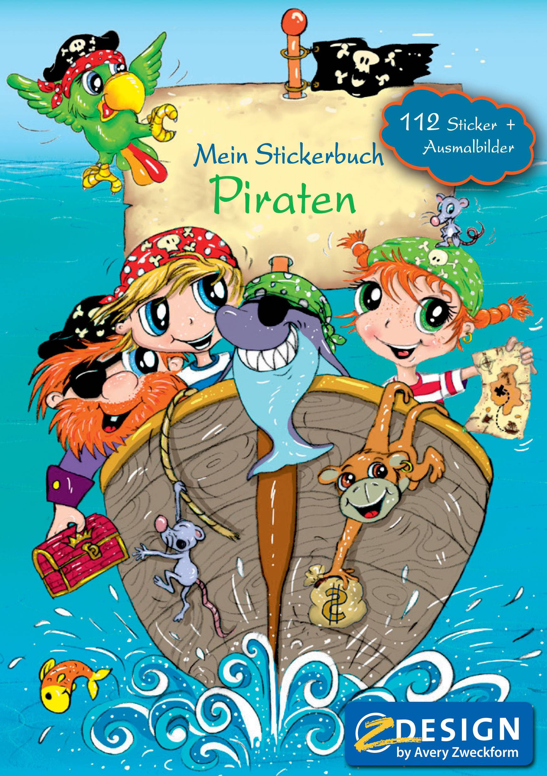 Kinder Sticker Spielbuch