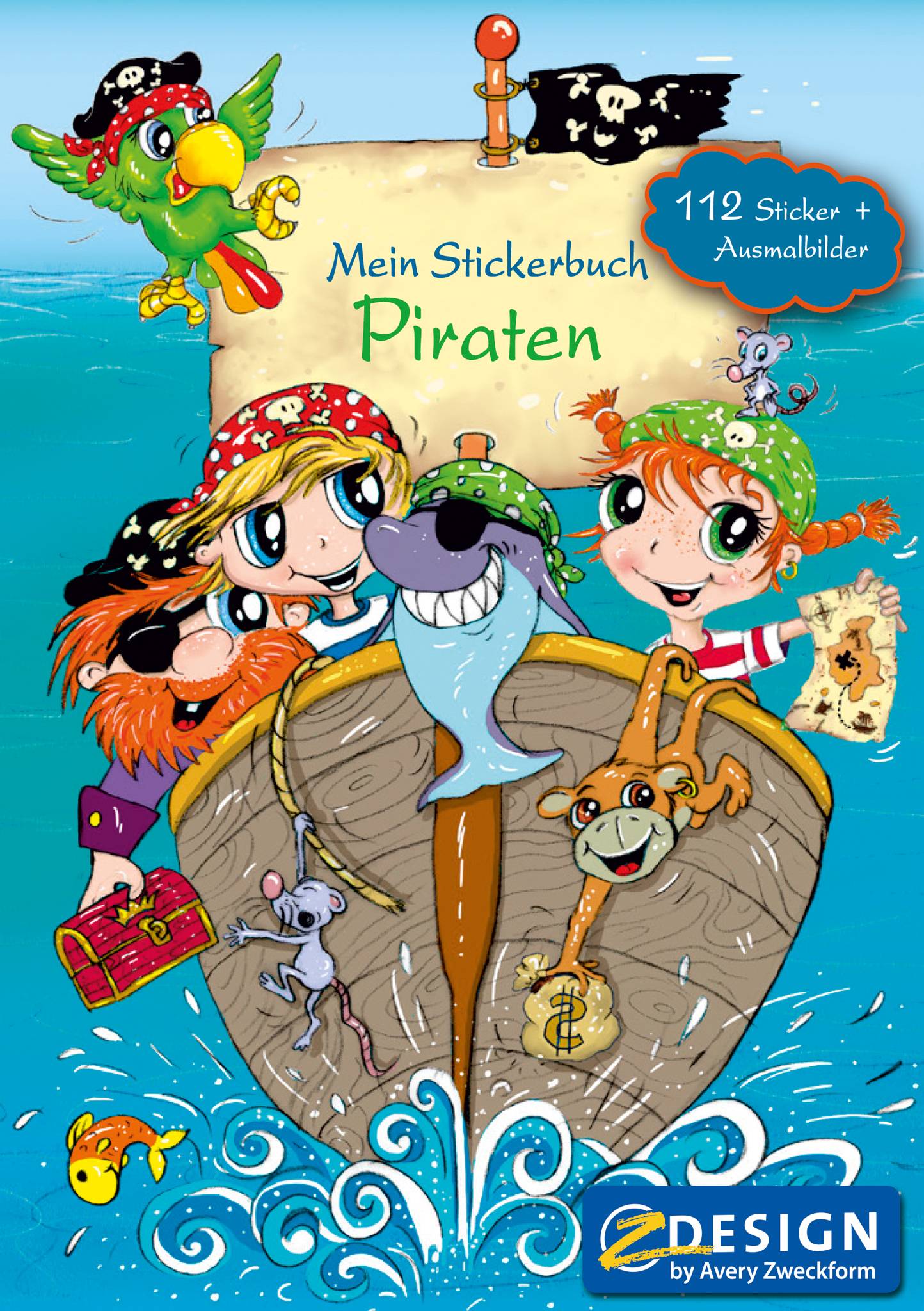 Kinder Sticker Spielbuch