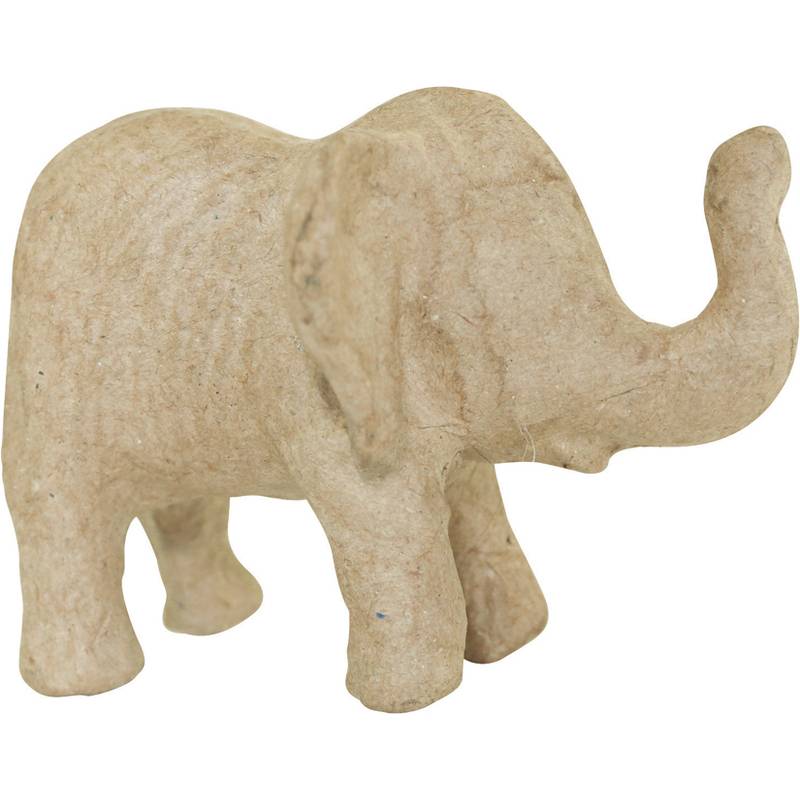 décopatch Pappmaché-Figur "Elefant", 70 mm